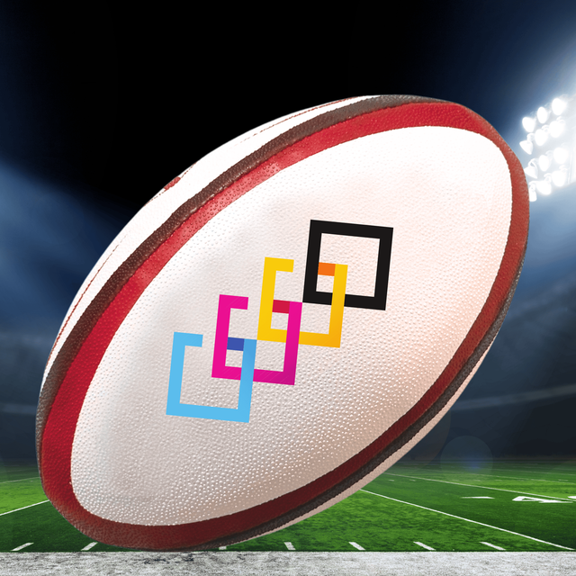Custom Branded High Quality Rugby Ball Fully Hand Sewn Long Lasting Grip Super Bladder high air retention Training Rugby Ball