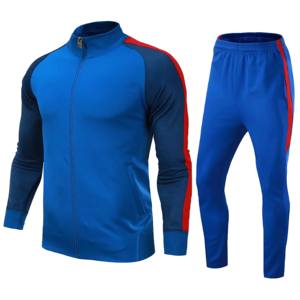 Top Custom concevez votre propre survêtement vêtements de sport en polyester de haute qualité pour hommes poches zippées survêtement homme 100% Polyester - Product Image 4