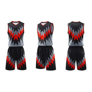 Tissu en polyester 100% personnalisé OEM Uniforme de basket-ball de qualité supérieure avec impression par sublimation - Product Image 1