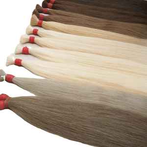 Cabello humano virgen 100% vietnamita, pelo lacio a granel, barato, sin procesar, la mejor calidad, bueno para extensiones de cabello y pelucas - Product Image 1