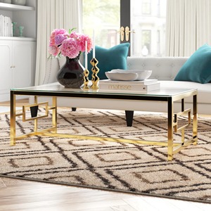 Mesa de Comedor de Diseño Único, Mesa de Centro con Base de Metal de Forma Rectangular, Muebles Decorativos para el Hogar y Hoteles - Product Image 2