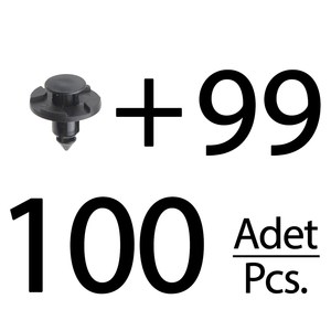 คลิปหนีบฝากระโปรงและบังโคลนสำหรับฮอนด้า, นิสสัน, โตโยต้า, มิตซูบิชิ - 100 ชิ้น - Product Image 1