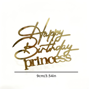 Decorazioni per Torte in Acrilico 'Birthday Queen' per Feste di <span class=keywords><strong>Compleanno</strong></span>, Anniversari e Baby Shower, per Bambini e Adulti - Product Image 5