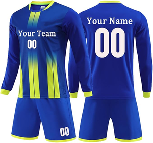 Fabrication de qualité thaïlandaise pays personnalisés maillot de football de gardien de but unisexe kit d'uniforme de football de vêtements de sport professionnels - Product Image 1