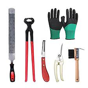 Herramienta profesional para herradores, Kit de aseo para pezuñas, 8 Uds., limpieza de caballos, recorte ecuestre, extractor de uñas, pinza, instrumento quirúrgico - Product Image 6