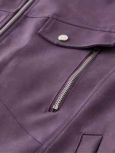 Best Fashionable Men's Casual Bomber <b>Jacket</b> for Winter with Stand Collar <b>Waterproof</b> & Windproof Zipper Front - Product Image 3