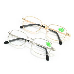 <span class=keywords><strong>Lunettes</strong></span> <span class=keywords><strong>de</strong></span> lecture presbytes couleur or 18 carats personnalisées bon marché montures en métal verre véritable <span class=keywords><strong>lunettes</strong></span> <span class=keywords><strong>de</strong></span> lecture verres en cristal lecteurs <span class=keywords><strong>lunettes</strong></span> unisexe - Product Image 4