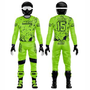 Top Trending Impresión de sublimación con estilo Fabricación al por mayor Tela de poliéster Dirt Bike Off-Road ATV Motocross Racing Gear - Product Image 1