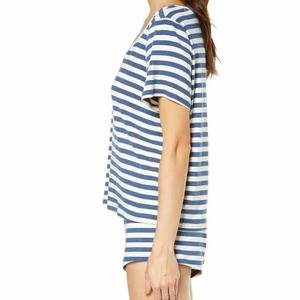 OEM Logo personnalisé été manches courtes deux pièces femmes mariage demoiselle d'honneur pyjamas ensemble 2 pièces femmes - Product Image 5