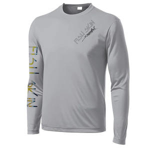 Impression numérique personnalisée, UPF 50, manches longues, imprimé animal, maillot de pêche, séchage rapide, 100% polyester, chemise unisexe, design respirant - Product Image 1