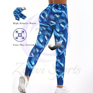 Leggings Deportivos de Alta Calidad, Modernos, Elásticos, Transpirables y Moldeadores, Precio al por Mayor, Suaves para Uso Diario, Pantalones de Fitness de Cintura Alta - Product Image 5