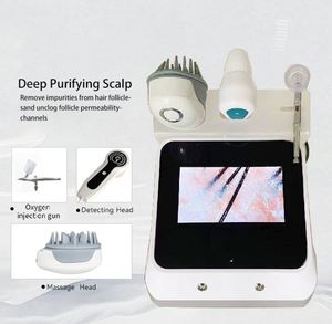 New 3 in 1 Hair and Scalp Analyzer Skin Detector USB WIFI <b>Digital</b> Hair Follicle Scanner <b>Microscope</b> for Hair Care Center - Product Image 4
