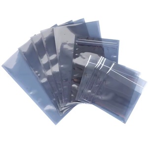 ถุงป้องกันไฟฟ้าสถิตย์แบบพิมพ์ลายกราเวียร์ สีเงินเทา ปิดผนึกได้ ยี่ห้อ EU Stock  แบบซิปล็อค 4 ชั้น สำหรับอุปกรณ์อิเล็กทรอนิกส์ PCB แล็ปท็อป - Product Image 1