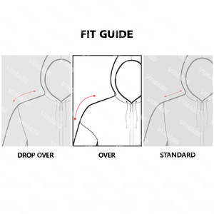 Sweat-shirts vierges en coton de 500 g/m², impression en relief personnalisée, sweat-shirts surdimensionnés de haute qualité pour hommes - Product Image 6