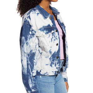 Veste en jean pour femme, couleur unie, décontractée, streetwear, nouvelle mode, confortable, 2026 - Product Image 4