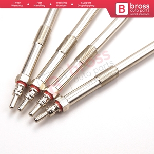 BGP106-1 4 Pieces Glow <b>Plug</b> Auxiliary <b>Heater</b> 4,6 Volt 110651492R 1106500Q0K 110651492B, 4422145 Bross Auto Parts Made in Turkey - Product Image 2