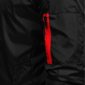 NUEVA chaqueta BORDADA PARA HOMBRE Ligero Invierno Cálido Casual Sportwear Impermeable Chaqueta cortavientos Bomber - Product Image 5