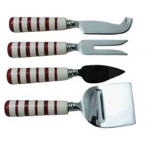 Ensemble de fromage carré moderne simple avec poignée en bois couverts pour restaurant maison ou hôtel durable - Product Image 3