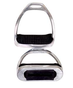 Étriers occidentaux pour selle anglaise, coussinets en aluminium, pour les selles équestres, pour soulager les douleurs au genou et à la cheville - Product Image 1