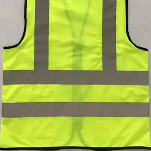 Gilet réfléchissant jaune haute visibilité personnalisé 2025 vêtements de travail de bande de Construction de sécurité pour hommes et femmes - Product Image 6