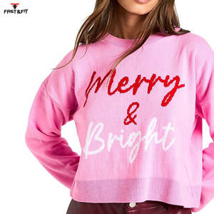 Venta al por mayor de alta calidad de algodón de gran tamaño liso ropa de mujer estilo casual sudadera con su propio logotipo - Product Image 3