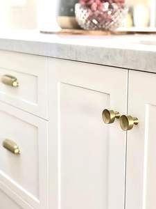 Poignées de porte en laiton poli Adiba Home Decor, modèle AHD 4287, Art déco, écologiques, pour intérieur, salon, quincaillerie, garantie N/A, maison - Product Image 3