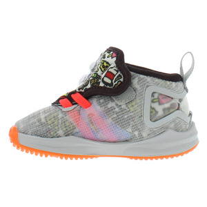 รองเท้า Nike LEBRON XIX สำหรับทารก/เด็กวัยหัดเดินสี: ขาว/หลากสี100% ของแท้ - Product Image 3