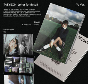 TAEYEON - [LETTER TO MYSELF] 6º MINI ÁLBUM (Versión TO) ÁLBUM DE KPOP MÁS VENDIDO EN COREA - Product Image 4