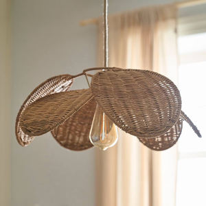 Pantalla colgante de aspecto agradable de nuevo estilo en ratán Pantalla de ratán natural para decoración del hogar hecha en Vietnam - Product Image 4