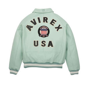 Chaquetas de Cuero Avirex Personalizadas con su Propio Diseño Disponible, Chaquetas de Cuero de Alta Calidad a Precio Accesible para Hombre - Product Image 2