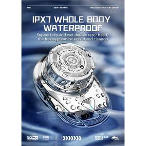 Mini Afeitadora Eléctrica Rotatoria de Una Sola Cuchilla, Afeitadora Inalámbrica Húmeda/Seca con Batería de Larga Duración, Resistente al Agua IPX7, Lavable, Ideal para Viajes - Product Image 6