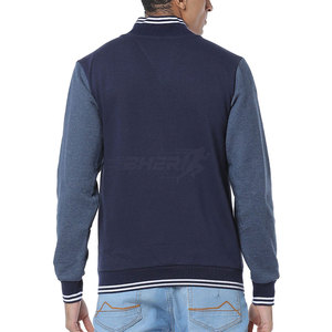 Light <b>Weight</b> Stylish Breathable Formal Canvas <b>Stand</b> Collar Front Logo Bomber Jacket Premium Quality Top Selling Men - Product Image 2