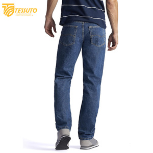 Short en jean grande taille pour hommes Baggy classique jambe droite Jeans décontractés Short Loose Fit Skinny Stretch Jorts - Product Image 4