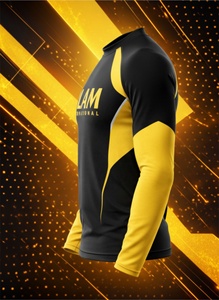 Rashguard MMA pour hommes, BJJ Jiu Jitsu No Gi, compression respirante, séchage rapide, manches longues, chemise de combat - Product Image 3