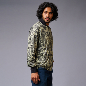 Chaqueta Bomber de Invierno para Hombre, Diseño 2024, Sublimación OEM, 100% Poliéster, Duradera, Marca WAGSAM SPORTS - Product Image 3