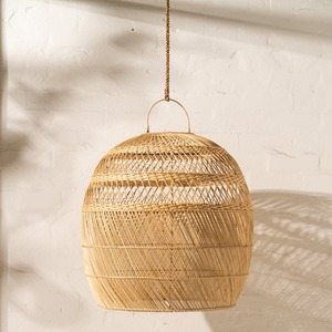 Nouvelle Lampe à Suspension en Rotin Tressé Style Bohème pour Décoration Intérieure, Fabriquée par un Producteur Vietnamien - Product Image 4