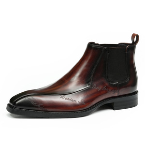 Bottes de travail avec soutien et talon antidérapant pour hommes, pour le travail en extérieur et les longues promenades - Product Image 1