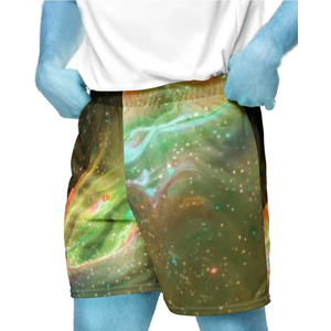 กางเกงขาสั้นวิ่งจ๊อกกิ้งสำหรับผู้ชายกางเกงขาสั้นฤดูร้อนพิมพ์ลายซับลิเมชันทันสมัยกันน้ำ - Product Image 2