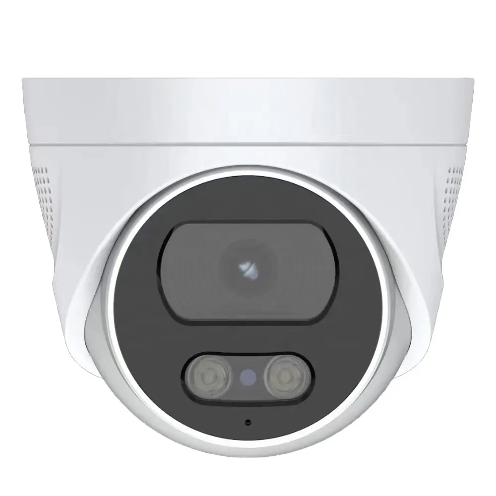 5MP ColorVu Turret Camera Hik compatible full color ip camera nightvision dome POE Camera 24 hours color