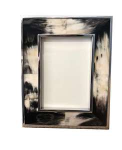 Cadre en corne de buffle écologique fait à la main avec impression unique découpée au die, album photo de taille personnalisée, décoration pour accessoires de maison - Product Image 1