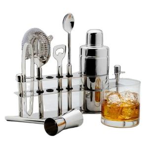 Juego de barras de acero inoxidable de Metal pulido espejo más vendido Juego de artículos de Bar de lujo pulido espejo de diseño maravilloso de la India - Product Image 4