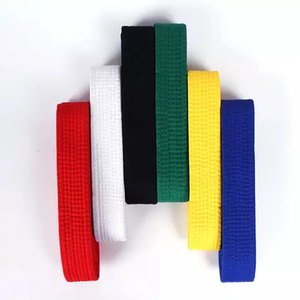 Venta al por mayor de cinturones de artes marciales de primera calidad de color personalizado 2023 EQUIPO DE Karate/Taekwondo CINTURÓN DE Karate personalizable para la venta - Product Image 3