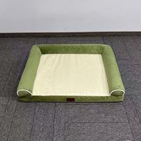 Lit orthopédique pour chien et chat de luxe, écologique, taille XL, doublure imperméable, lavable, design moderne