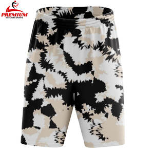 Short de compression pour homme sur mesure OEM 2 en 1, tissu en maille respirant à séchage rapide avec logo personnalisé imprimé par sublimation - Product Image 1