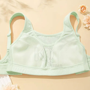 Sujetador deportivo alto para mujer con relleno frontal, copas extraíbles, tirantes ajustables y malla transpirable - Product Image 3
