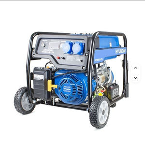 Generatore a Doppia Alimentazione Benzina/GPL 3.2kW 4kVA con Avviamento Elettrico, Telaio Aperto, 230V, su Ruote, per Alimentazione di Emergenza, Onda Sinusoidale Pura 50/60Hz, 10L - Product Image 4