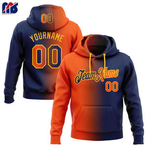 Pull à capuche coupe ample à séchage rapide en polyester 100% écologique pour hommes, conception imprimée par transfert de chaleur personnalisée, service OEM - Product Image 5