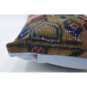 12x24 multicolore bohème Patchwork laine oreiller Vintage carré coussin tissé Technique Portable Kantha Style pour les sols de literie - Product Image 5