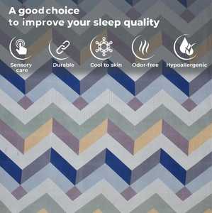 Juego de Sábanas de Algodón de Calidad, 3 Piezas, Diseño Floral Sólido, Estilo Clásico, Cómodo, 200 Hilos, Orgánico, para Toda Temporada, Ideal para el Hogar - Product Image 1