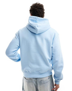 Sudaderas Extra Grandes para Hombre, 450GSM, Hombros Caídos, Color Sólido, Logotipos Impresos DTF Personalizados, Sudaderas Transpirables para Hombre - Product Image 6